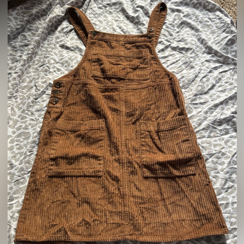 Target corduroy brown mini dress